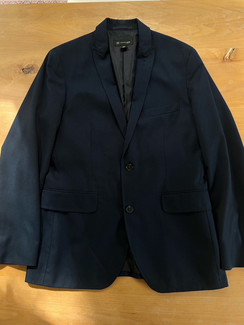 INC International Concepts Navy Suit